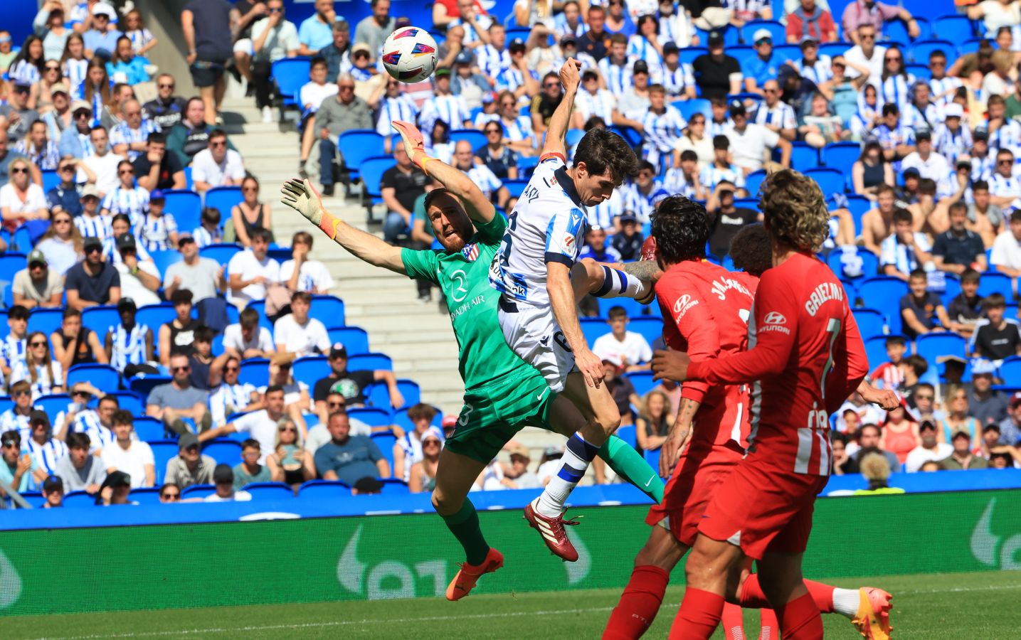 El Real Sociedad 0 - Atlético 2, en imágenes