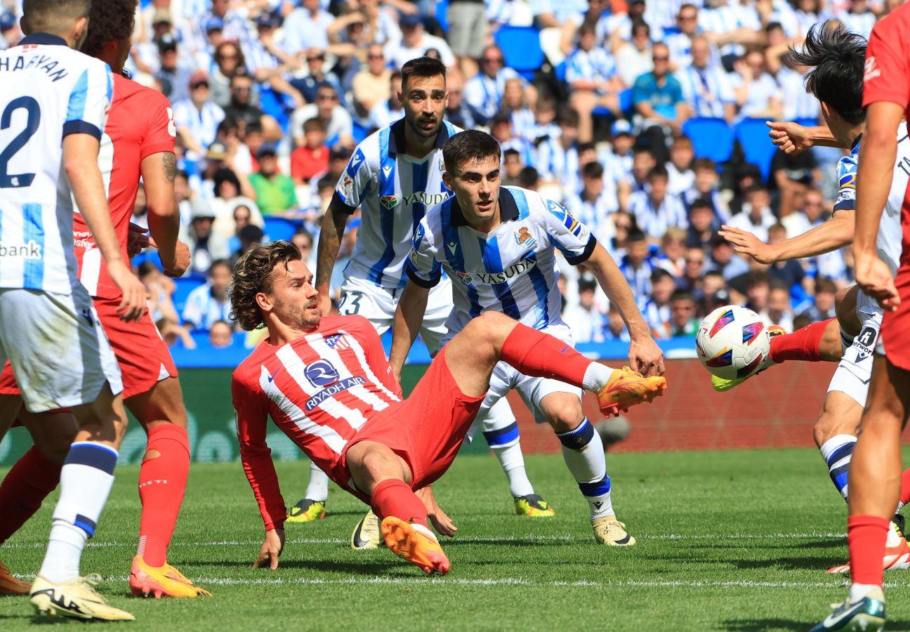 El Real Sociedad 0 - Atlético 2, en imágenes