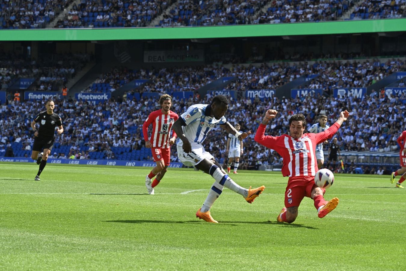 El Real Sociedad 0 - Atlético 2, en imágenes