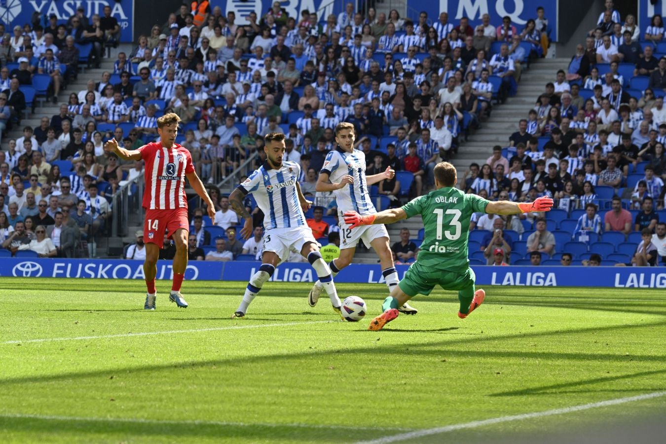 El Real Sociedad 0 - Atlético 2, en imágenes