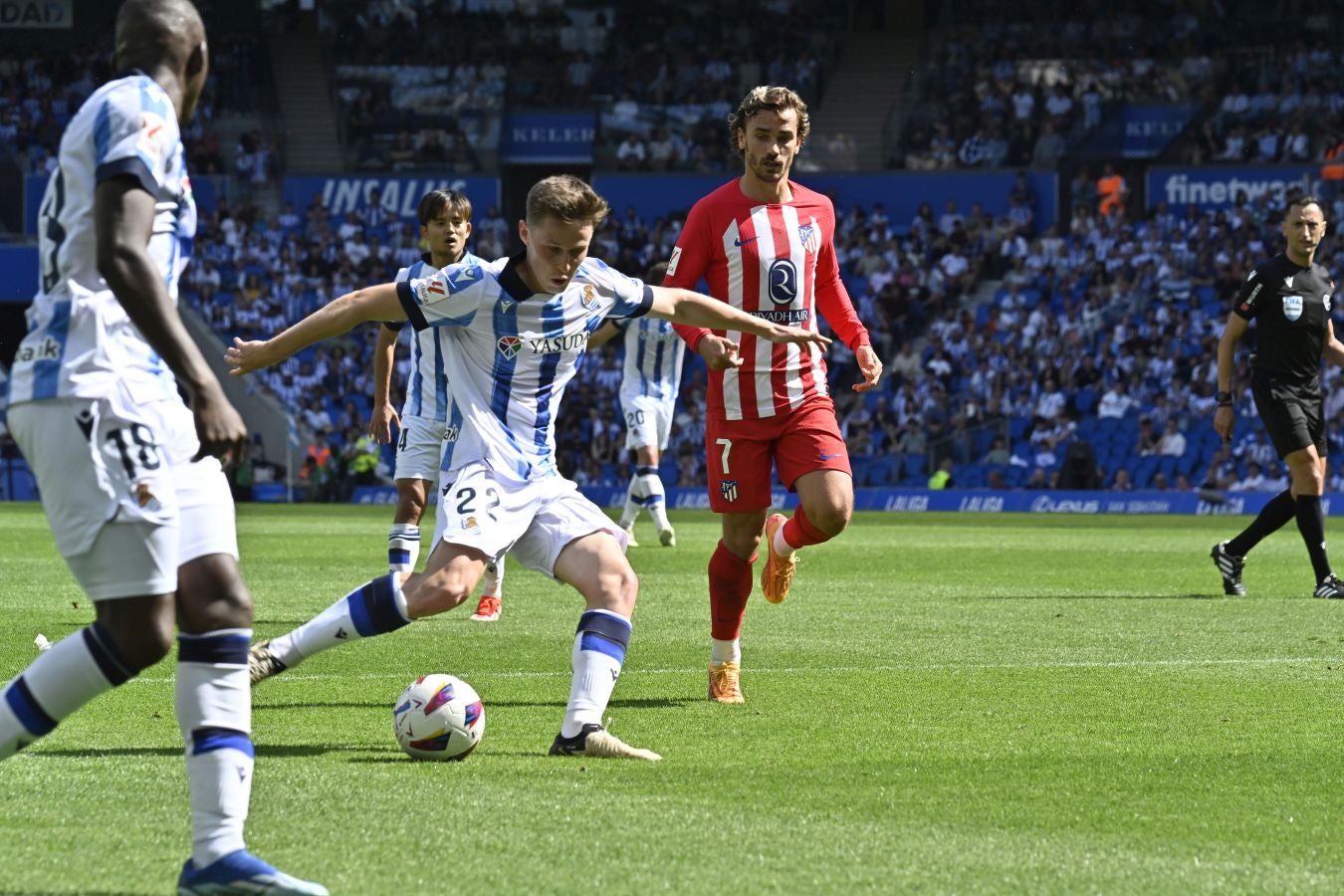 El Real Sociedad 0 - Atlético 2, en imágenes