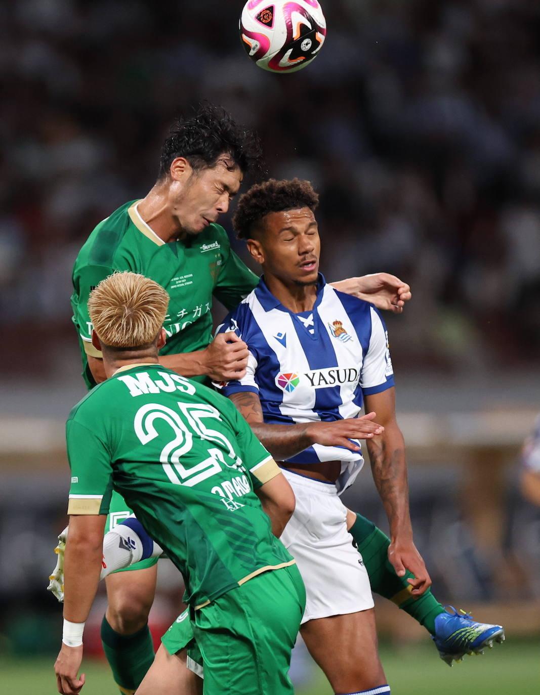 Las imágenes del Tokyo Verdy - Real Sociedad