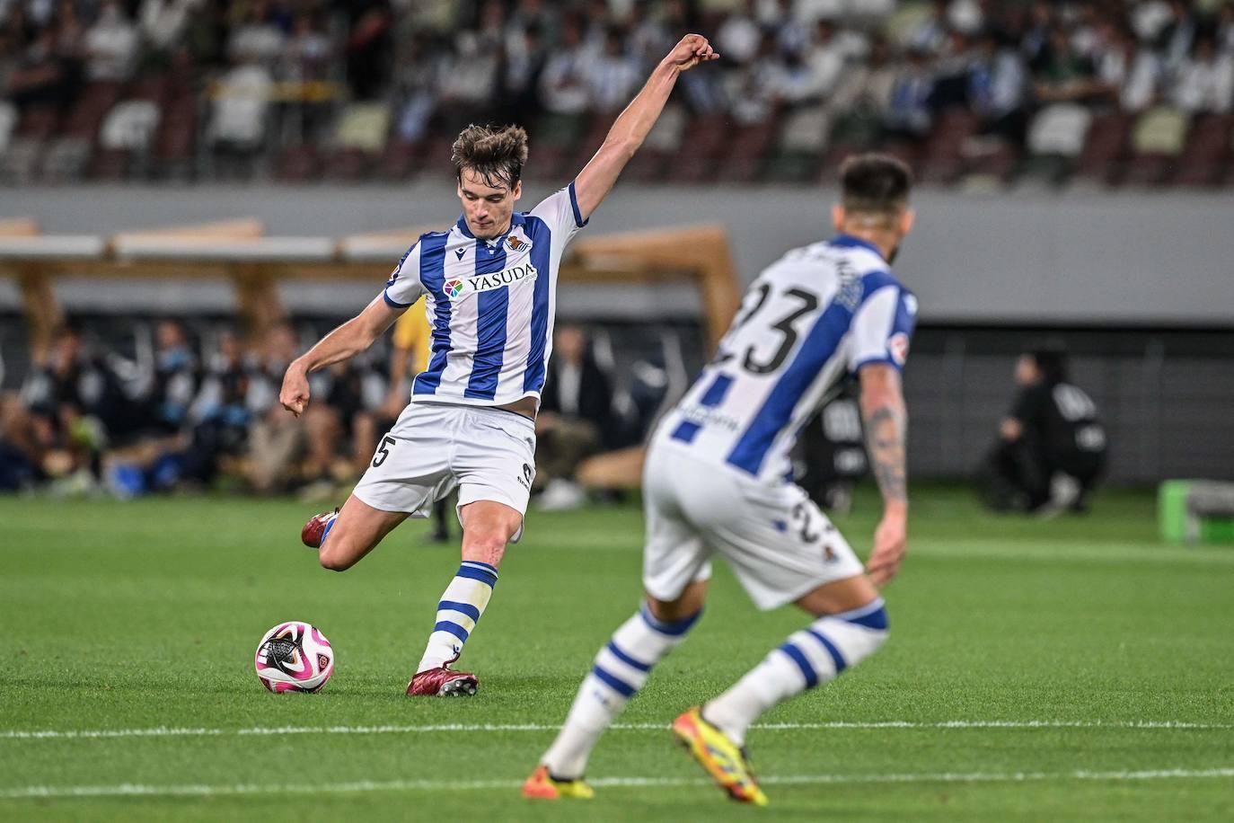 Las imágenes del Tokyo Verdy - Real Sociedad