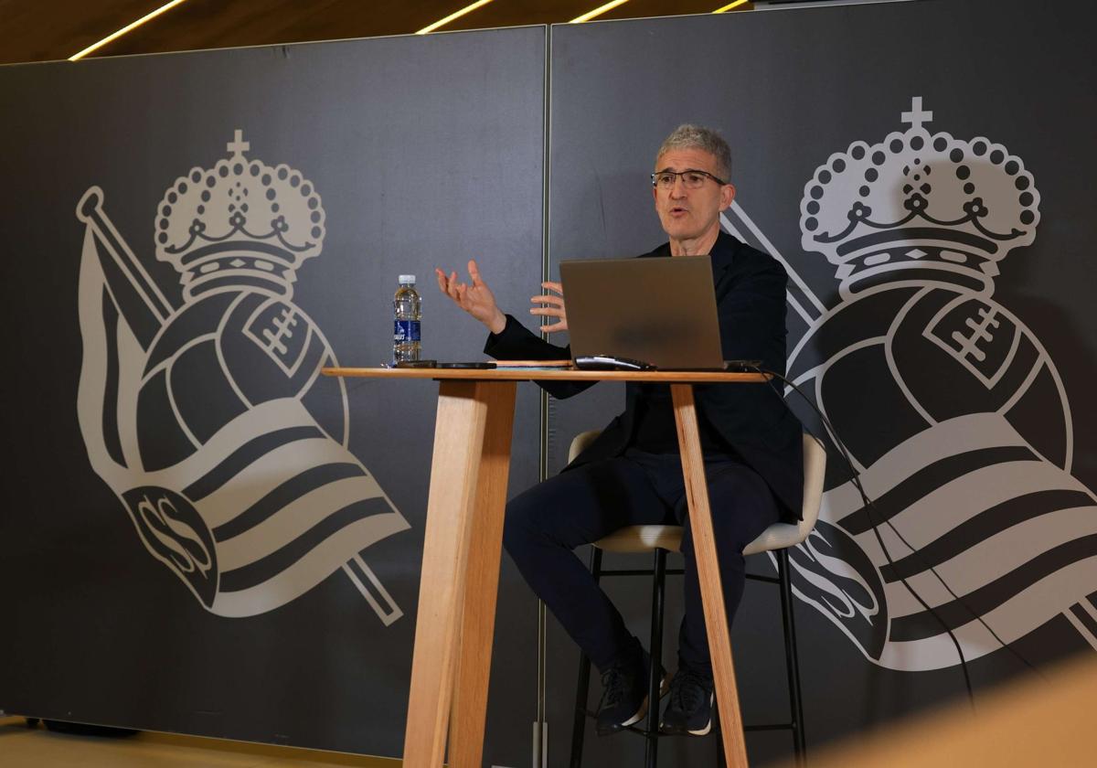 Olabe hace balance del curso y presenta el boceto de la Real que viene