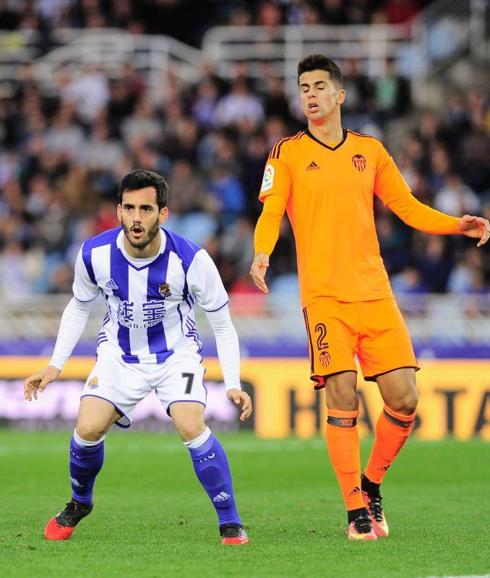 Juanmi: «La Real se ha reivindicado ante el Valencia tras el 5-1 con el Depor»