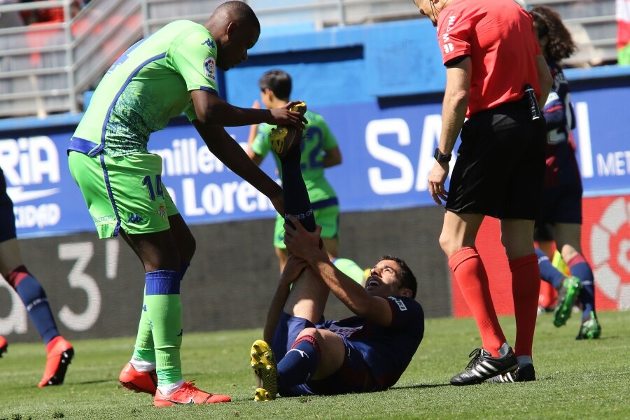 Cote ha adelantado al Eibar y sentencia el marcador (1-0) frente al Betis. 