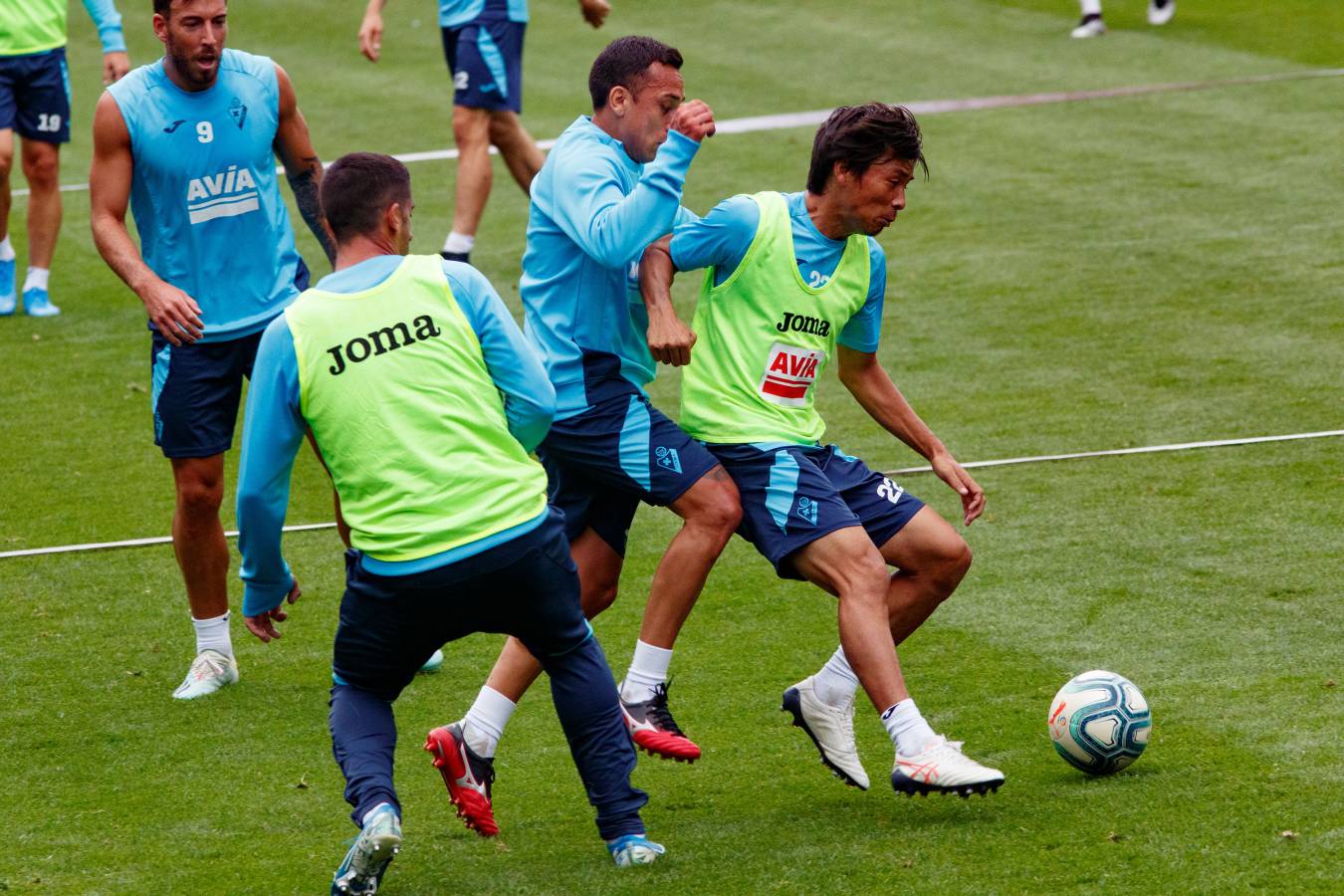 El conjunto armero ha desarrollado su entrenamiento del día en Ipurua, donde jugará este fin de semana por primera vez esta temporada.