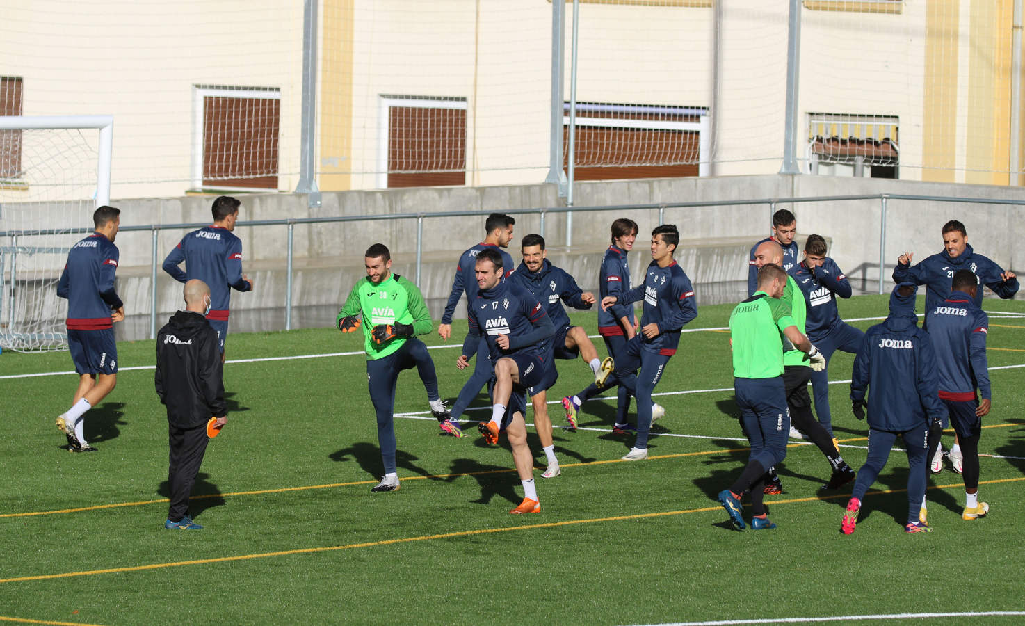 Fotos: El Eibar se prepara para el partido de Copa