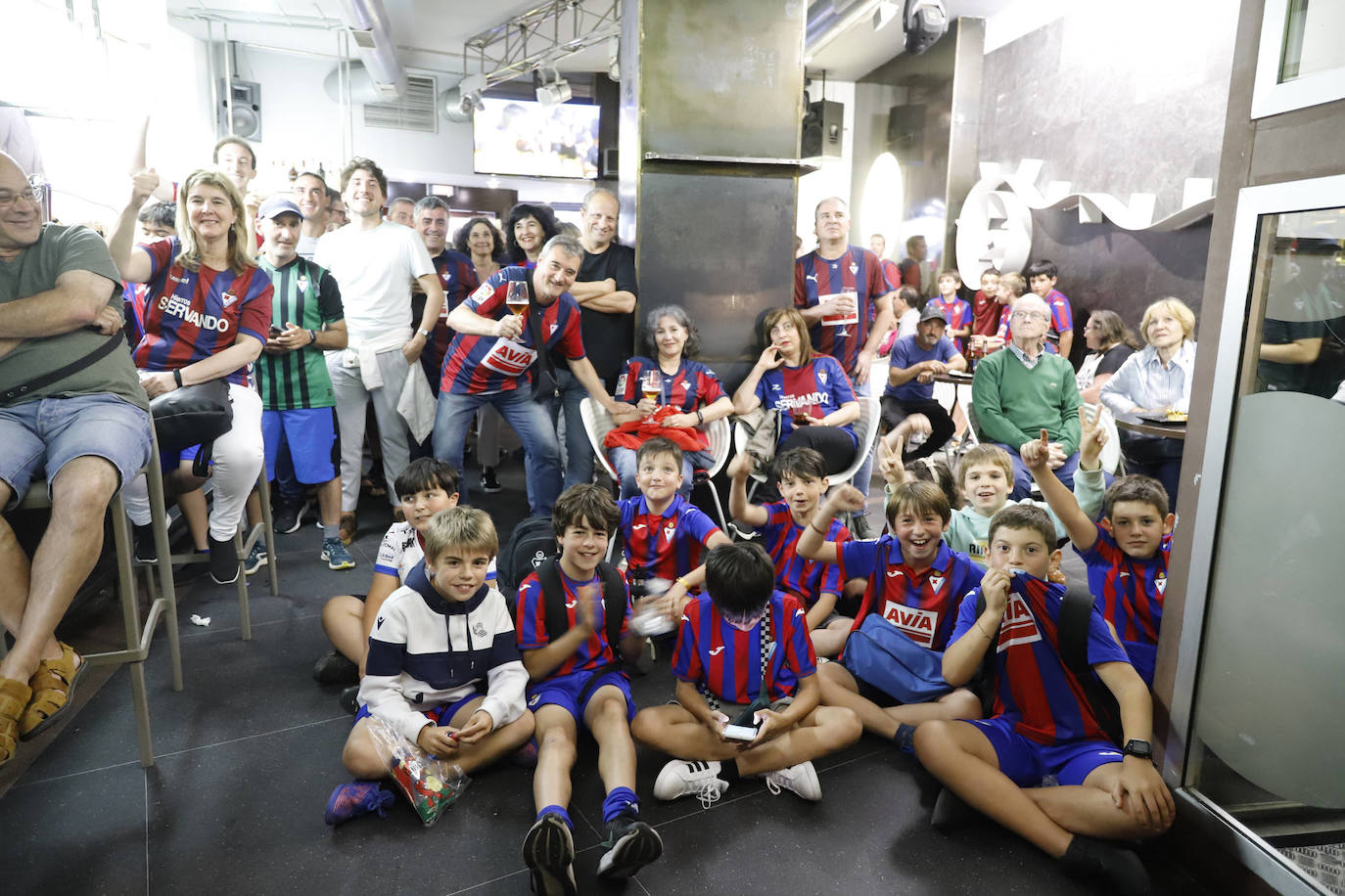 Fotos: Así se vivió en Eibar el intento frustrado de ascenso a Primera