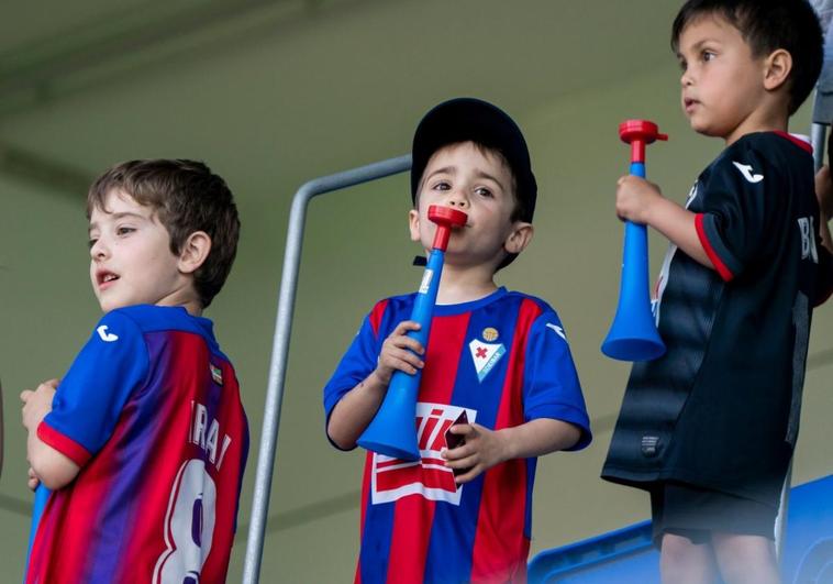 El Eibar cuenta con una incondicional futura afición