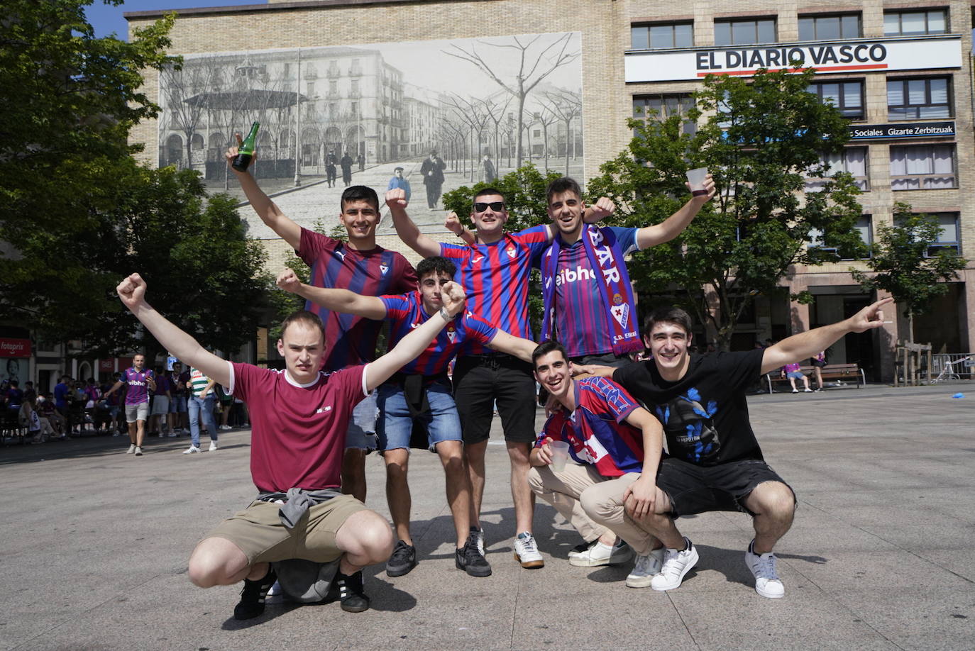 El Eibar - Alavés, en imágenes