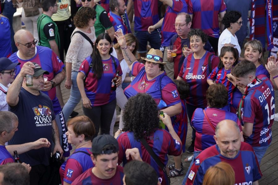 El Eibar - Alavés, en imágenes