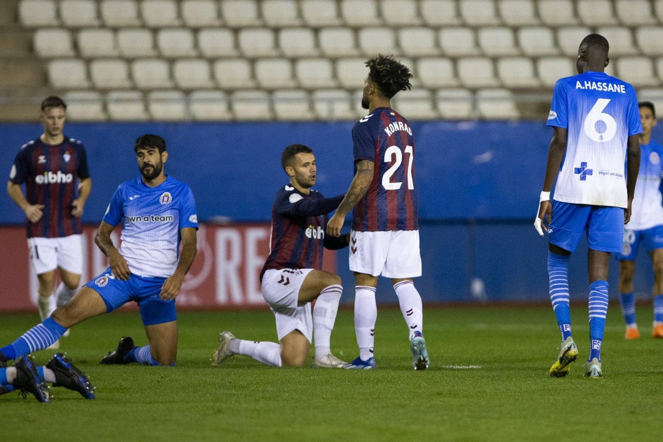 El Eibar golea al Lorca Deportiva