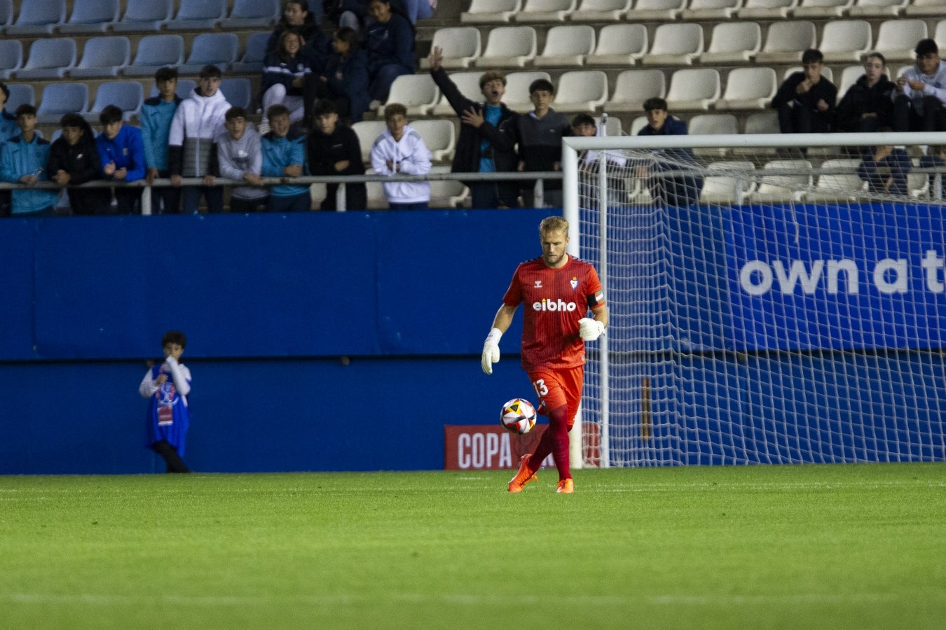 El Eibar golea al Lorca Deportiva