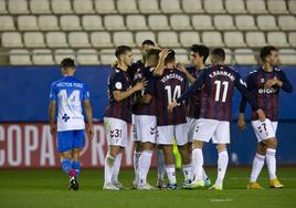 El Eibar golea al Lorca Deportiva