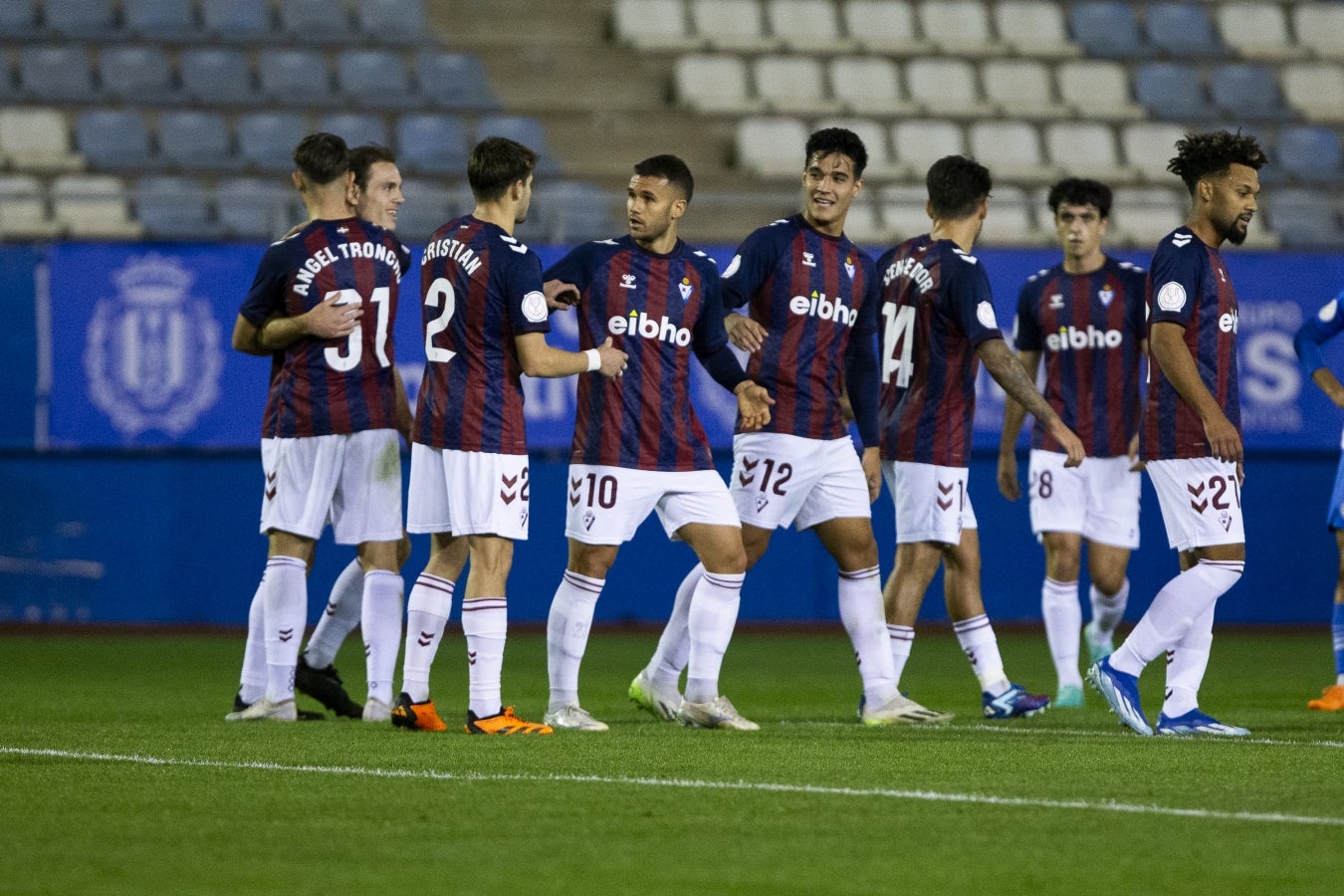 El Eibar golea al Lorca Deportiva