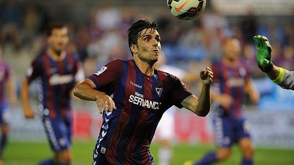 Saúl Berjón, novedad en el once titular del Eibar