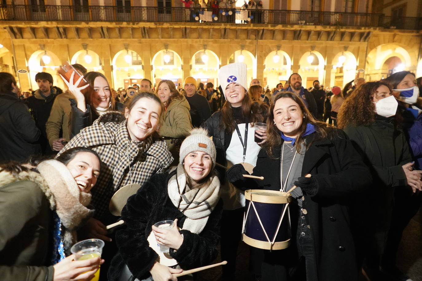 Fotos: La fiesta de San Sebastián se abre paso entre restricciones