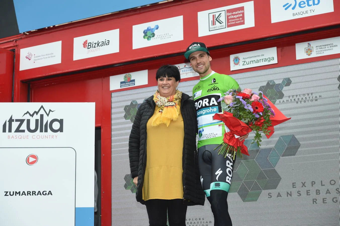 El alemán Maximilian Schachmann (Bora) ha ganado la contrarreloj de Zumarraga y se convierte en el primer líder de la Vuelta al País Vasco 2019.