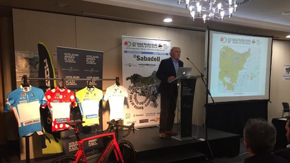 Presentación de la 57 Vuelta al País Vasco. 