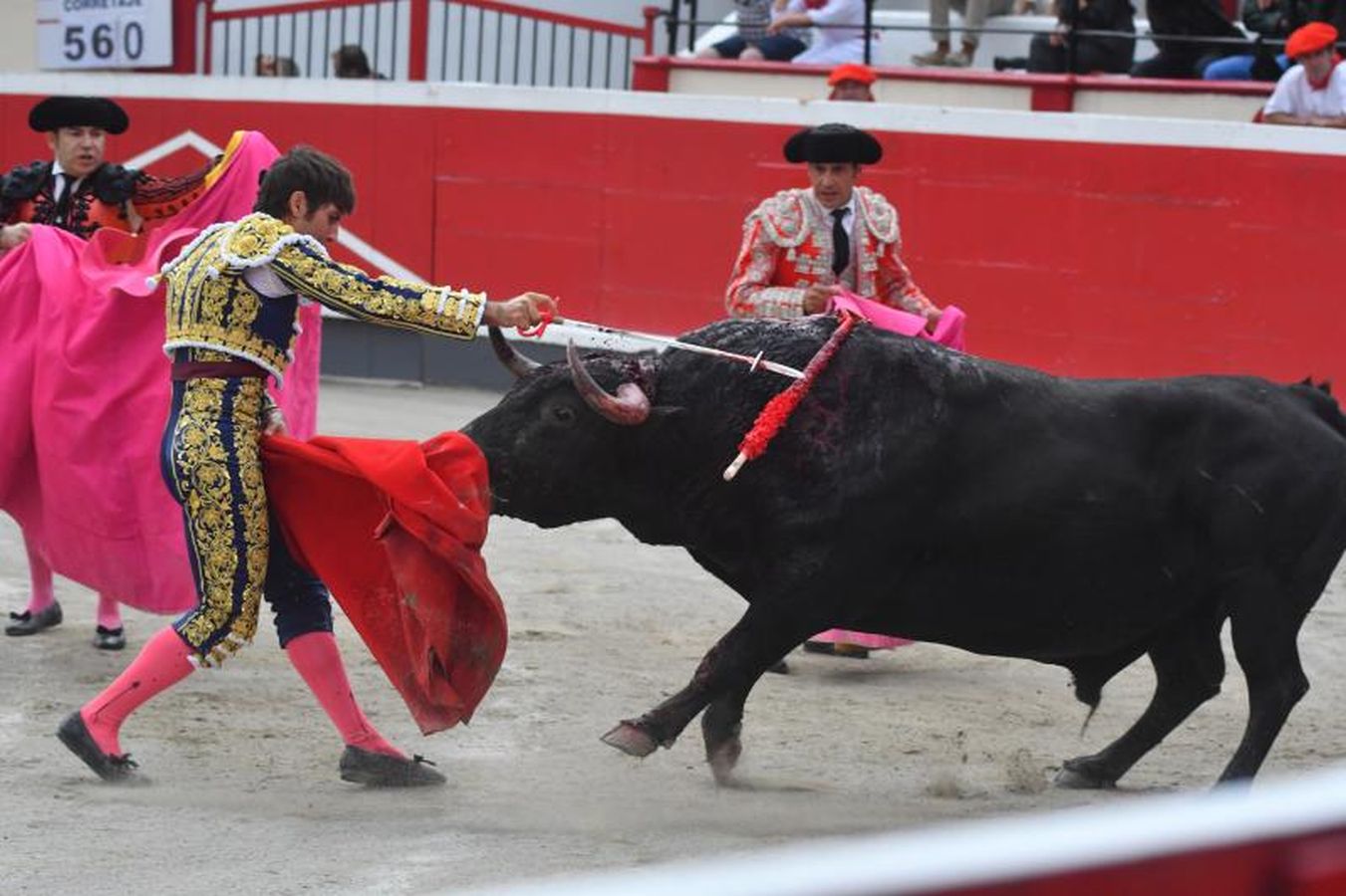 Oreja para &#039;Paulita&#039; en la última corrida de Azpeitia