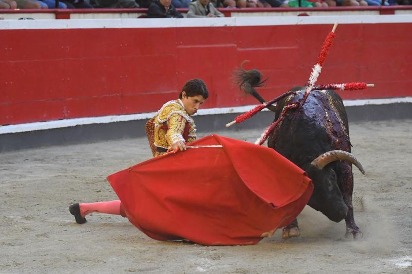 Oreja para &#039;Paulita&#039; en la última corrida de Azpeitia