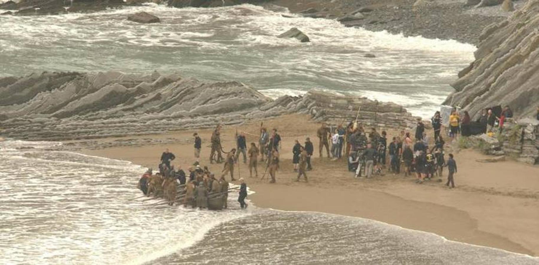 La costa de Zumaia se ha convertido gracias a Juego de Tronos en la playa de Rocadragón, hogar de los Targaryen