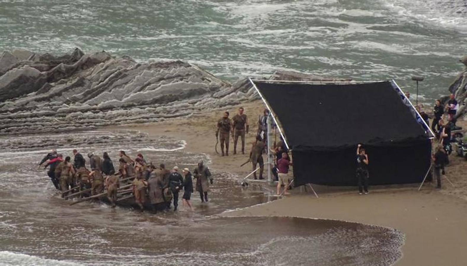 La costa de Zumaia se ha convertido gracias a Juego de Tronos en la playa de Rocadragón, hogar de los Targaryen