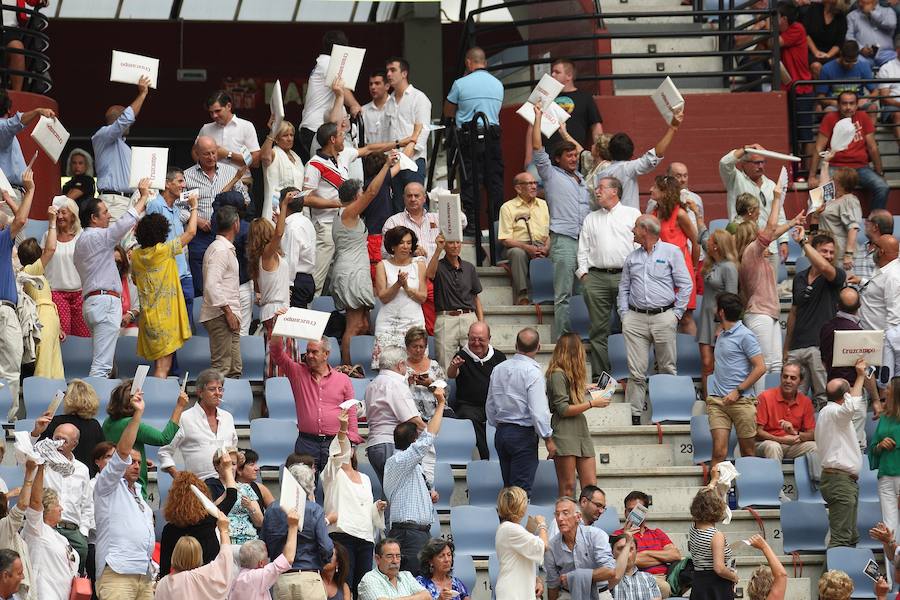 Unas 4.000 personas han acudido al coso de Illunbe.