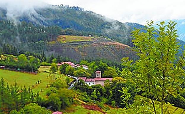 Urrexola. Vista del barrio. 