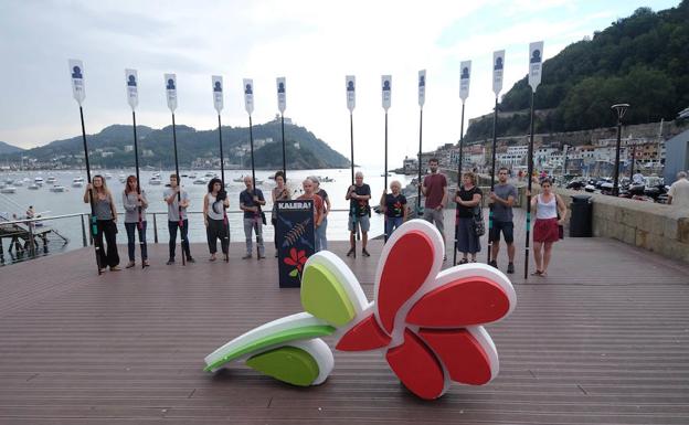 Convocan una manifestación por los presos en Donostia el segundo domingo de regatas