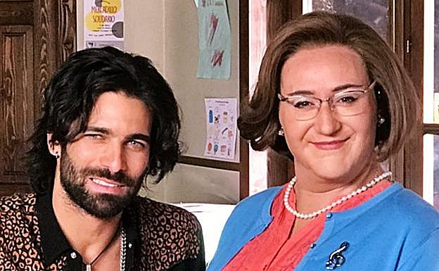 Rubén Cortada y Carlos Santos en 'Ella es tu padre'.