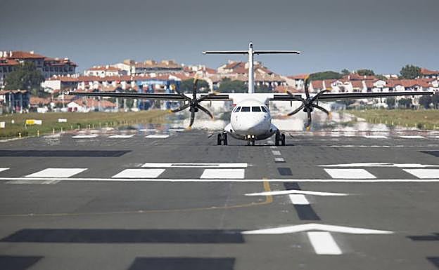 Aeropuerto de Hondarriba. 