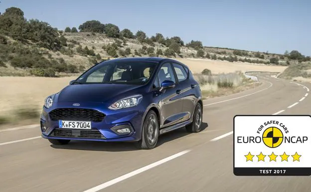 Nuevo Ford Fiesta, cinco estrellas Euro NCAP