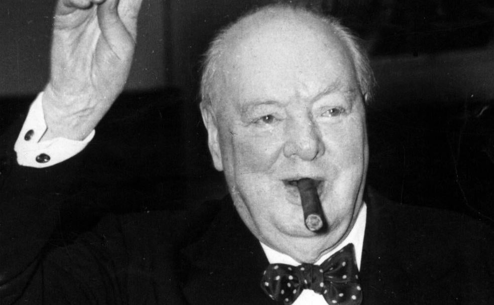 Winston Churchill.