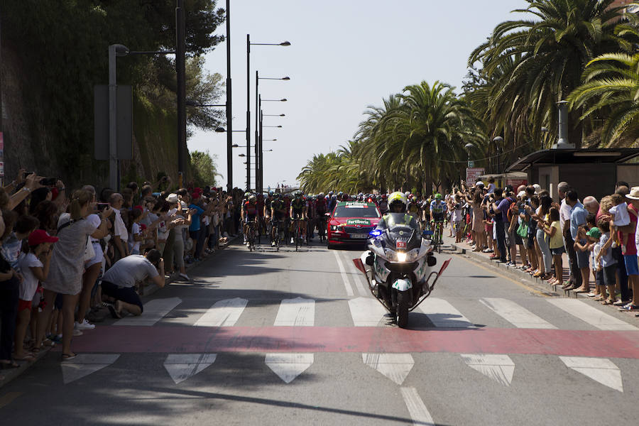 Desde dentro del pelotón la Vuelta Ciclista a España se puede ver desde una perspectiva diferente. 