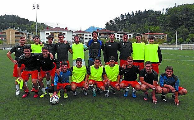 El División de Honor en el entrenamiento de esta semana. 
