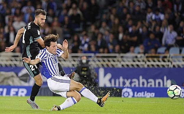 Una de las disputas entre Odriozola y Borja Mayoral. 