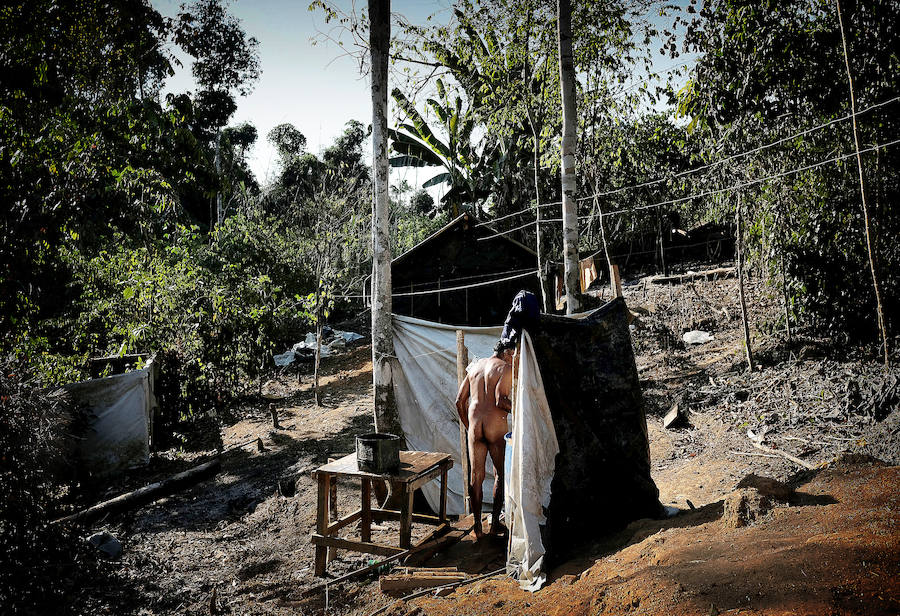 Son unos mineros que abundan en Brasil en la selva del Amazonas. Viven en condiciones infrahumanas y arriesgan su vida al utilizar máquinas como los monitores hidráulicos en búsqueda de mercurio, como sustancia para amalgamar el oro. Un uso que daña gravemente el medio ambiente.