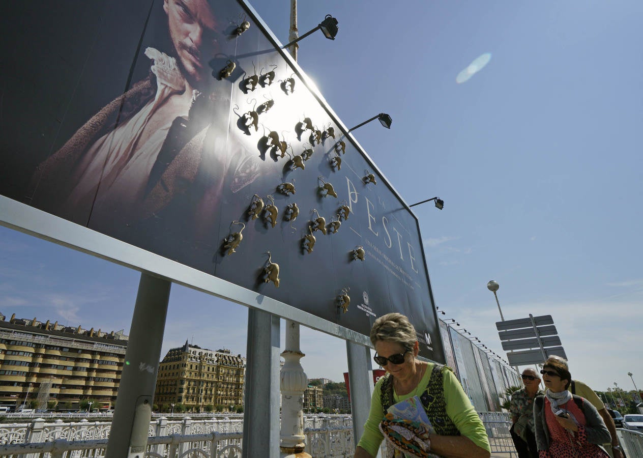 Emma Suárez, Ángela Molina y Wim Wenders, director de la película que inaugura la Sección Oficial, han protagonizado las llegadas de este jueves a San Sebastián