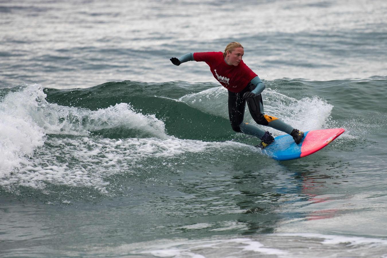 Así ha sido la sesión nocturna de los Lofoten Masters 2017, la competición de surf más septentrional del mundo realizada en la bahía de Unstad, Noruega, en el círculo ártico,.