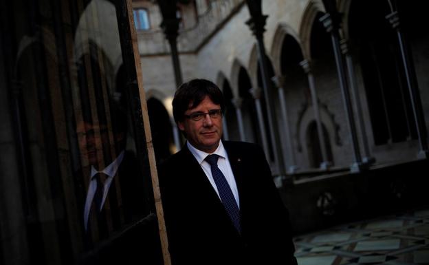 El presidente de la Generalitat, Carles Puigdemont. 