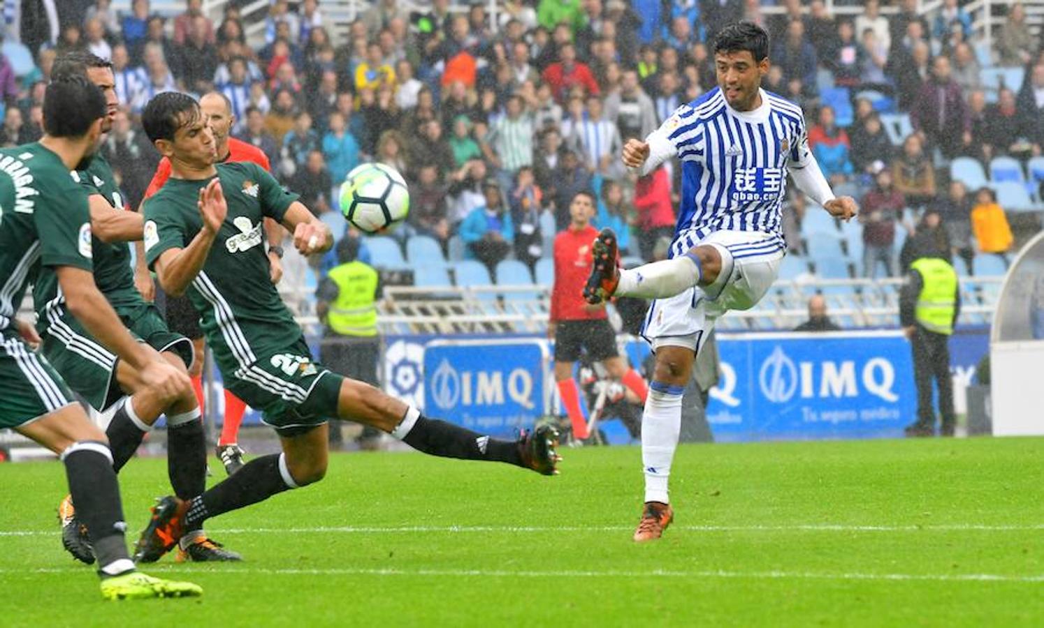 La Real Sociedad y el Betis han acabado en tablas después de un partido emocionante, repleto de goles y emoción