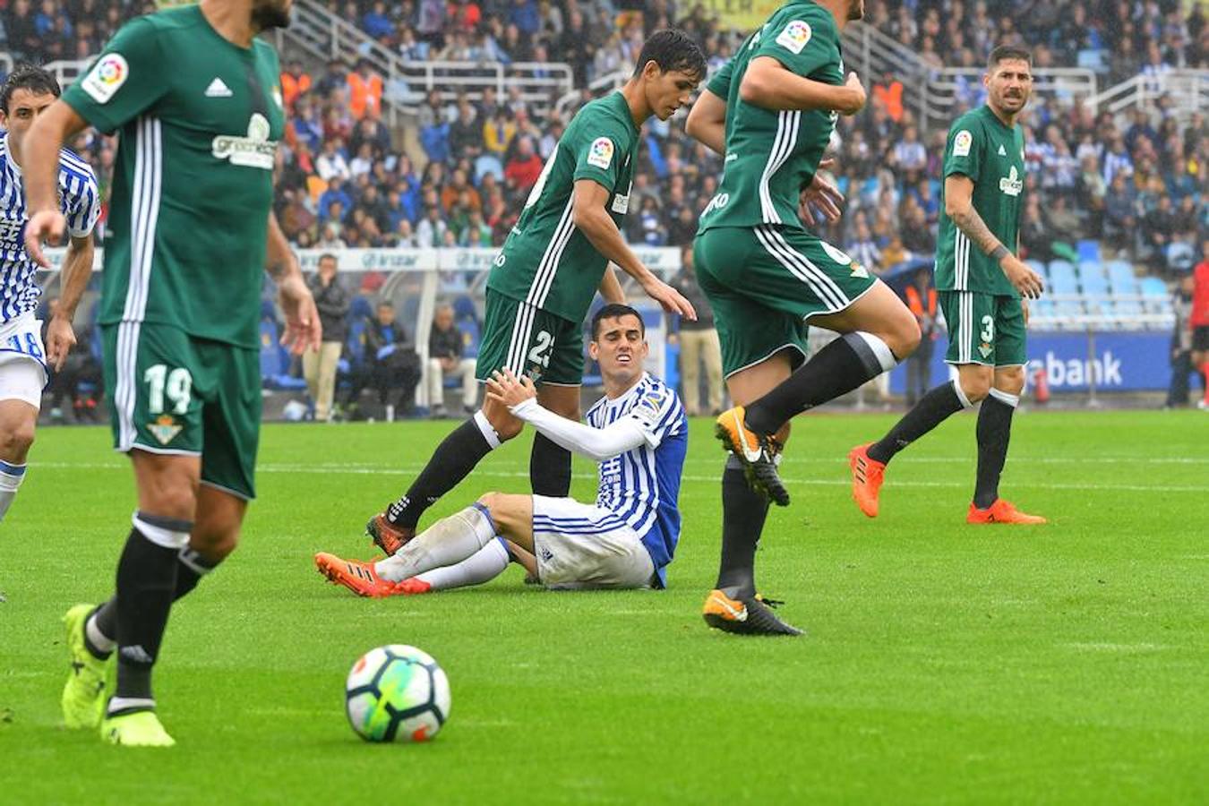 La Real Sociedad y el Betis han acabado en tablas después de un partido emocionante, repleto de goles y emoción