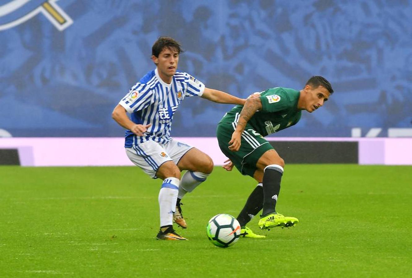 La Real Sociedad y el Betis han acabado en tablas después de un partido emocionante, repleto de goles y emoción