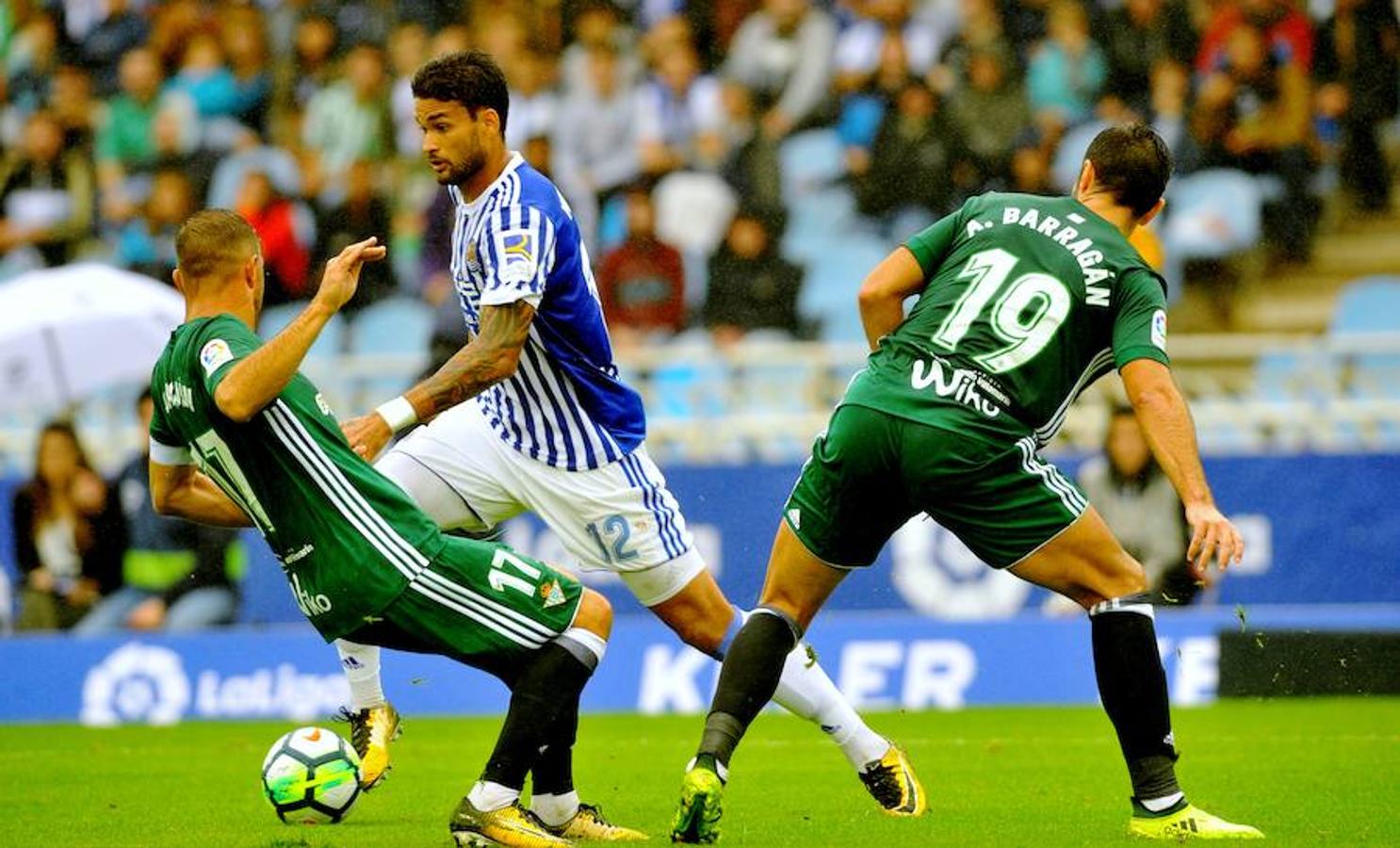 La Real Sociedad y el Betis han acabado en tablas después de un partido emocionante, repleto de goles y emoción