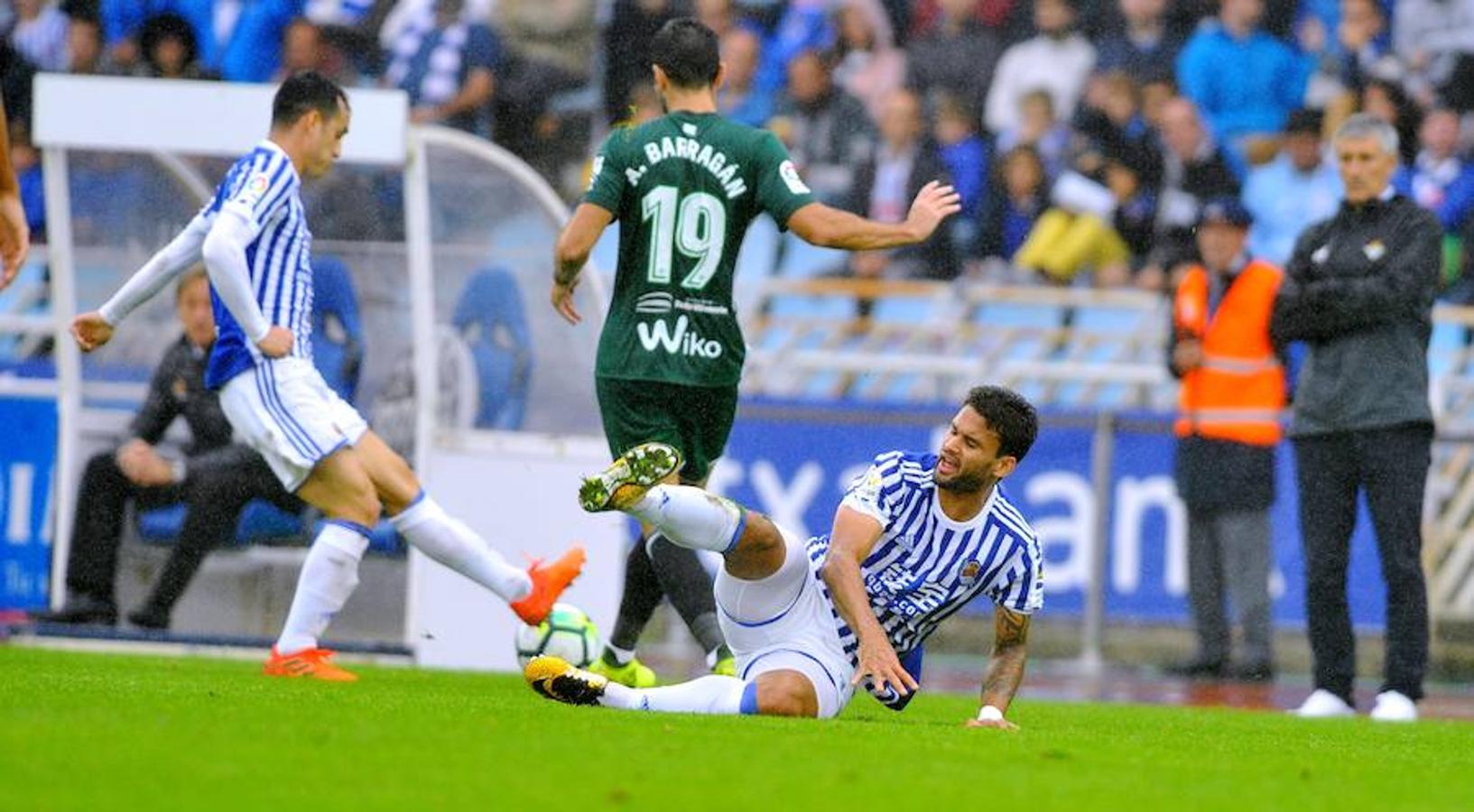 La Real Sociedad y el Betis han acabado en tablas después de un partido emocionante, repleto de goles y emoción