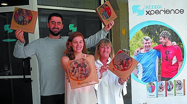 Voluntarios. Javier Azpilicueta, Ainhoa Lazpita y Esther Arroyo ofrecen experiencias a la medida de cada voluntario. 