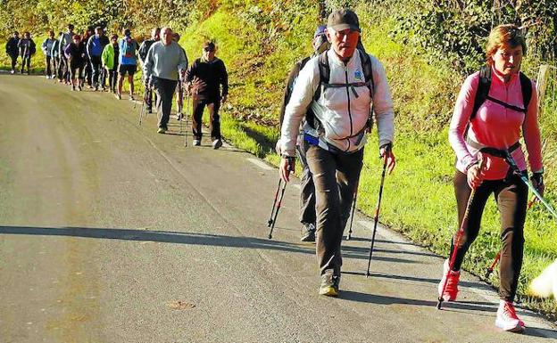 Por toda la comarca a través de los senderos