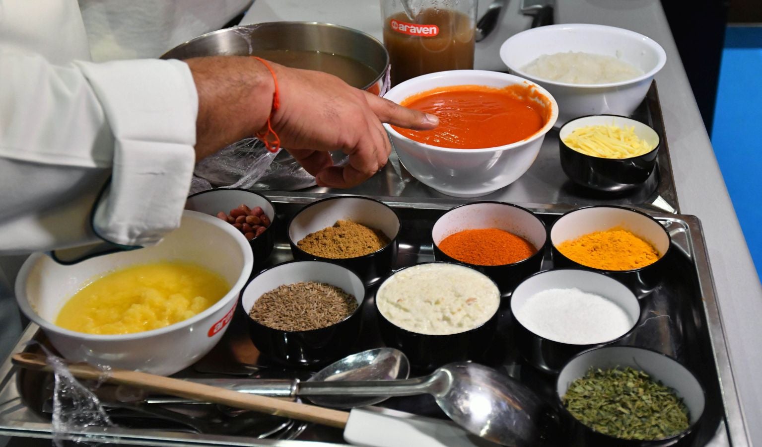 San Sebastian Gastronomika Euskadi Basque Country 2017 ha comenzado oficialmente este domingo mostrando todos los secretos de la cocina india, país invitado este año al congreso. El público ha abarrotado la sala de cámara del Kursaal para conocer los secretos de la cocina del país asiático, que ha podido degustarse a continuación.